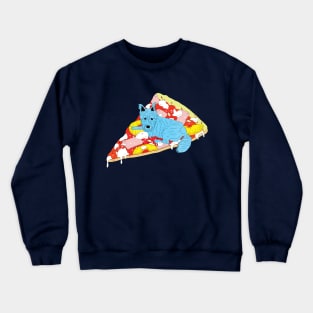 Pizza Dog Crewneck Sweatshirt